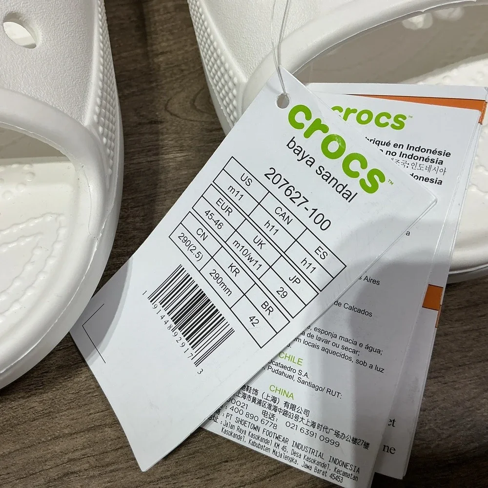 CROCS new tags